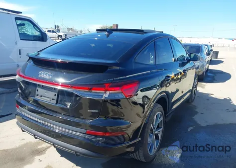2023 Audi Q4 Sportback E-Tron Premium Plus 50 Quattro из США, поврежденный, VIN WA132BFZ3PP037046